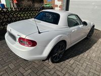 Gebraucht Mazda MX5 126 PS (92 kW) 2012 Weiß Cabrio