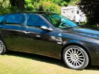 Gebraucht Alfa Romeo 156 166 PS (122 kW) 2005 Schwarz Kombi