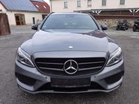 Gebraucht Mercedes C300 AMG line 245 PS (180 kW) 2017 Selenitgrau  metalliclack Kombi