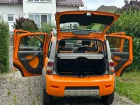 Gebraucht Fiat Panda 79 PS (58 kW) 2008 Orange Kleinwagen