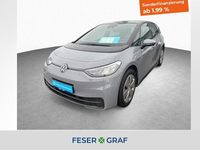 Gebraucht VW ID.3 Pure 110 kW (150 PS) 2021 Mondsteingrau schwarz Kleinwagen