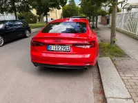 Używany Audi A5 Sportback Ambiente 252 KM (185 kW) 2017 Czerwony Hatchback