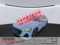 Gebraucht Audi e-tron Sportback S-Line 300 kW (408 PS) 2023 Gletscherweiß metallic SUV