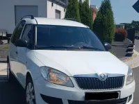 Gebraucht Skoda Roomster 75 PS (55 kW) 2015 Weiß Van / Kleinbus