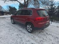 Używany VW Tiguan 140 KM (102 kW) 2013 Czerwony SUV
