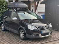 Gebraucht VW Polo Cross 69 PS (50 kW) 2008 Schwarz Kleinwagen