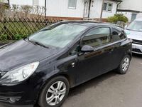 Gebraucht Opel Corsa 95 PS (69 kW) 2010 Schwarz Kleinwagen