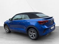 Gebraucht VW T-Roc Cabriolet R-line 150 PS (110 kW) 2023 Blau Cabrio