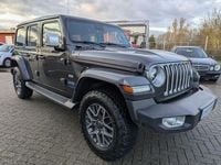 Gebraucht Jeep Wrangler Unlimited Sahara 272 PS (200 kW) 2021 Grau SUV