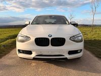 Gebraucht BMW 116 Efficient Dynamics 116 PS (85 kW) 2014 Weiß Kleinwagen