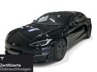 Gebraucht Tesla Model S Plaid 750 kW (1020 PS) 2023 Schwarz Kleinwagen