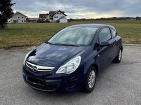 Gebraucht Opel Corsa 69 PS (50 kW) 2012 Blau Kleinwagen
