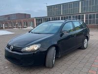 Gebraucht VW Golf VI 2011 Schwarz Kleinwagen