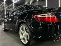Gebraucht Mercedes SLK200 AMG line 184 PS (135 kW) 2011 Schwarz Cabrio