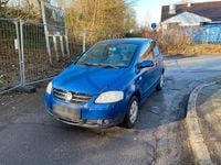 Gebraucht VW Fox 55 PS (40 kW) 2005 Blau Kleinwagen