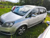 Gebraucht Opel Zafira 150 PS (110 kW) 2008 Silber Van / Kleinbus