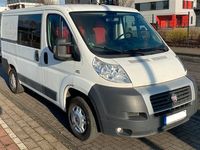 gebraucht Fiat Ducato L1 H1 Kombi Teilverglast weiß 6 Sitze AHK