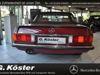 Gebraucht Mercedes SL500 231 PS (169 kW) 1985 Barolorot Cabrio