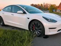 Gebraucht Tesla Model 3 Performance 377 kW (513 PS) 2021 Weiß Limousine
