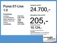 Neu Ford Puma Titanium 125 PS (91 kW) 2025 Digital aqua blue Kleinwagen
