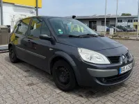 Gebraucht Renault Scénic II Authentique 111 PS (81 kW) 2007 Blau Van / Kleinbus