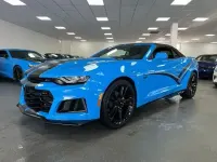 Gebraucht Chevrolet Camaro ZL1 275 PS (202 kW) 2022 Blau Cabrio