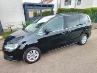 Gebraucht VW Sharan United 150 PS (110 kW) 2020 Schwarz Van / Kleinbus