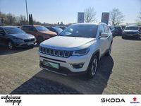 Gebraucht Jeep Compass Limited 170 PS (125 kW) 2018 Pearl white tricoat (weiß) SUV