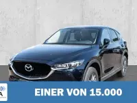 Gebraucht Mazda CX-5 Exclusive-Line 194 PS (142 kW) 2021 Blau metallic SUV