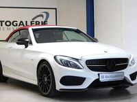 Gebraucht Mercedes C300 AMG line 245 PS (180 kW) 2017 Polarweiss  unilack Cabrio