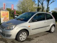 Gebraucht Ford Fiesta 2007 Silber Kleinwagen