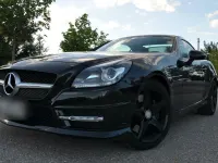 Gebraucht Mercedes SLK200 AMG 184 PS (135 kW) 2011 Schwarz Cabrio