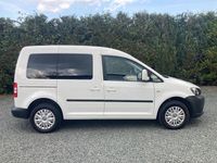 Gebraucht VW Caddy 75 PS (55 kW) 2014 Weiß Van / Kleinbus