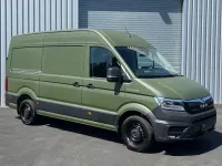 Neu MAN TGE 205 PS (150 kW) 2026 Olivgrün r6003 Van