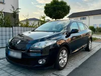 Gebraucht Renault Mégane GrandTour 110 PS (80 kW) 2013 Schwarz Kombi