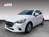 Używany Mazda 2 Exclusive 90 KM (66 kW) 2015 Biały Sedan/Limuzyna