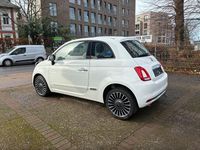 Gebraucht Fiat 500 Lounge 69 PS (50 kW) 2016 Weiß Kleinwagen