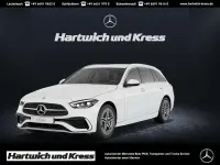 Gebraucht Mercedes C200 AMG line 163 PS (119 kW) 2025 Polarweiss  unilack Kombi