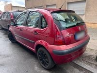 Second-hand Citroën C3 73 CP (53 kW) 2003 Roșu Hatchback