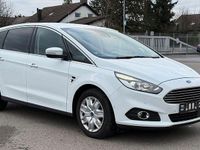Gebraucht Ford S-MAX Titanium 150 PS (110 kW) 2019 Weiß Van / Kleinbus
