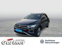 Gebraucht VW T-Roc Move 110 PS (80 kW) 2023 Schwarz (deep black perleffekt) SUV