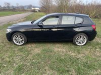 Brugt BMW 116 136 HK (100 kW) 2011 Sort Hatchback