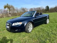 Gebraucht Audi Cabriolet 163 PS (119 kW) 2007 Blau Cabrio