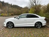 Używany Audi A3 S-Line 150 KM (110 kW) 2020 Biały Sedan/Limuzyna