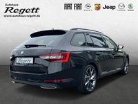 gebraucht Skoda Superb Combi SportLine 2.0 TDI*ADStandHZG AHK-el. klappb. El. Panodach Navi Leder Memory Sitze