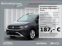 Gebraucht VW T-Cross Goal 95 PS (69 kW) 2025 Schwarz SUV