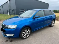 Gebraucht Skoda Rapid 90 PS (66 kW) 2016 Blau Kleinwagen