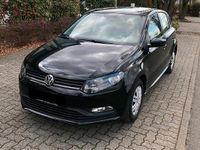 Gebraucht VW Polo 60 PS (44 kW) 2015 Schwarz Kleinwagen
