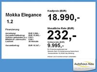 Gebraucht Opel Mokka Elegance 131 PS (96 kW) 2022 Jade weiss/arktis weiss SUV