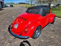Brugt VW Käfer 34 HK (25 kW) 1974 Rød Cabriolet